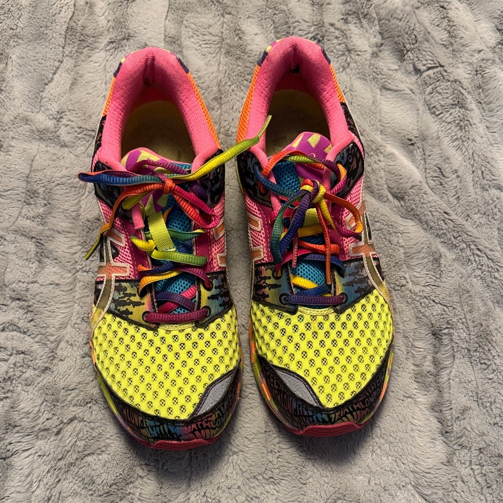 ASICS Colorful Athletic Sneakers - Picture 2 of 5
